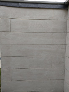 Photo de galerie - Enduit imitation bois 