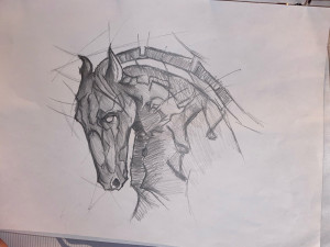 Photo de galerie - Planche à dessin / Table à dessin 