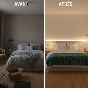 Photo de galerie - Chambre parentale - AVANT-APRES 