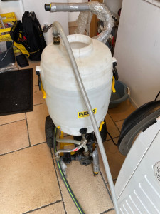 Photo de galerie - Rinçage plancher chauffant 