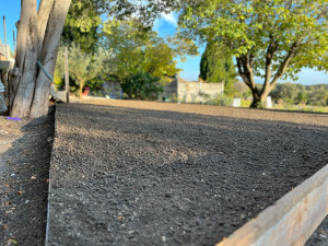 Photo de galerie - Préparation d’une future pelouse 