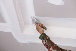 Photo de galerie - Finition mûrs et plafonds 