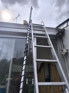 Photo de galerie - Nettoyage de toiture