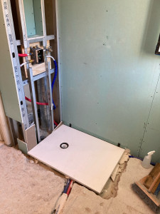 Photo de galerie - Installation sanitaire SDB 