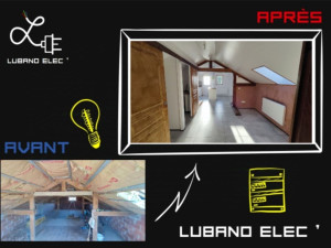 Photo de galerie - Création d'un appartement dans des combles ⚡