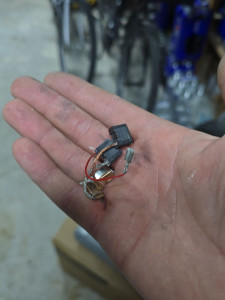 Photo de galerie - Changement de charbon sur perforateur bosch
