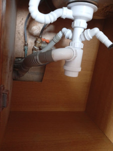 Photo de galerie - Changement de siphon et réparation de fuite