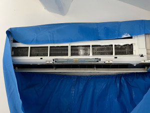 Photo de galerie - Nettoyage d’une Clim