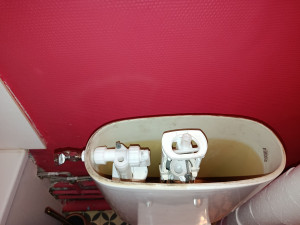 Photo de galerie - Remplacement mécanisme wc