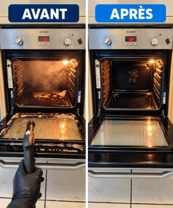 Photo de galerie - Nettoyage de four 

Nous nettoyons votre four en profondeur : dégraissage, élimination des résidus, nettoyage à la vapeur, de la porte et de la vitre, avec finitions soignées.

Pour une cuisine propre, saine et agréable.
