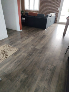 Photo de galerie - Pose de parquet - Revêtement de sol