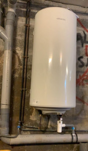 Photo de galerie - Remplacement chauffe eau électrique 150L Atlantic 