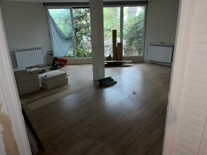 Photo de galerie - Pose parquet 