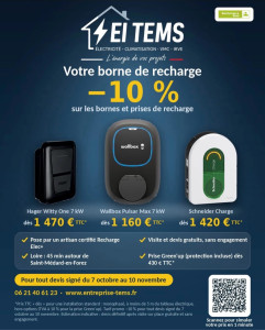 Photo de galerie - Promotion borne de recharge