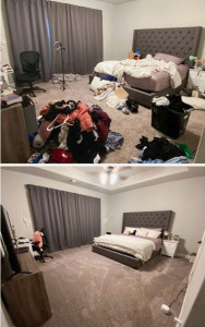 Photo de galerie - Remettre en état une pièce afin de pouvoir respirer de nouveau 