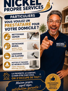 Photo de galerie - Préparation - nettoyage de salle