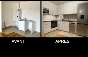 Photo de galerie - Installation une cuisine sur mesure à Vélizy, 2025.