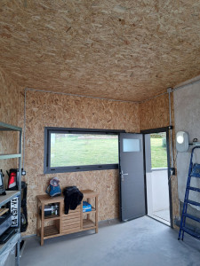 Photo de galerie - Installation Prises éclairages garage