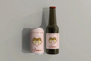 Photo de galerie - Design logo pour étiquette de bière