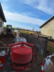 Photo de galerie - Chantier au Luxembourg ! 