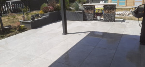 Photo de galerie - Terrasse sur plots avec dalle de 120×60