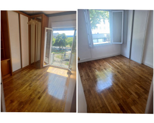 Photo de galerie - Nettoyage de 2 chambres réalisée 