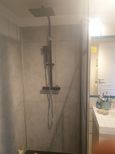 Photo de galerie - Remplacement baignoire par bac à douche