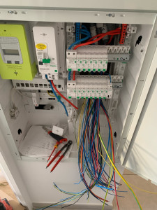 Photo de galerie - Câblage de tableau électrique 
