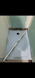 Photo de galerie - Pose receveur de douche 