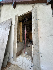 Photo de galerie - Ouverture d’un murs porteur 