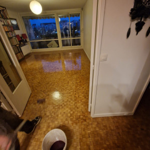 Photo de galerie - Restauration du parquet 