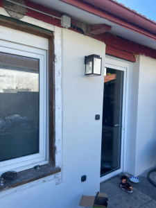 Photo de galerie - Suite création prise et éclairage après crépis 