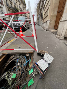 Photo de galerie - Dépannage fibre raccordement en sous-terrain
