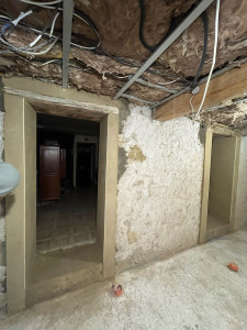 Photo de galerie - Création d’ouverture et enduit 