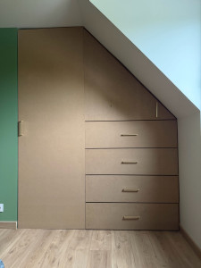 Photo de galerie - Création de placard sur mesure 