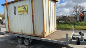 Photo de galerie - Transport cabane de chantier