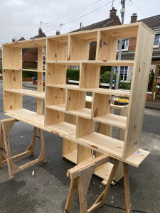 Photo de galerie - Réalisation de casiers à vin sur mesure