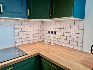 Photo de galerie - Pose de falence cuisine