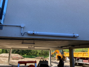 Photo de galerie - Pose éclairage extérieur 