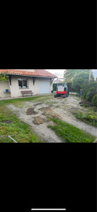 Photo de galerie - Terrassement et pose de gravier 