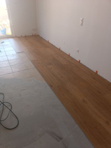 Photo de galerie - Pose de parquet - Revêtement de sol