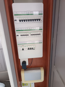 Photo de galerie - Mise en conformité d'un tableau électrique suivant la norme française d'électricité NF C15-100