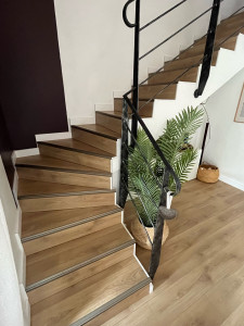 Photo de galerie - Pose de parquet - Revêtement de sol