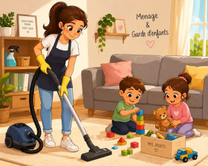 Photo de galerie - Ménage garde enfant