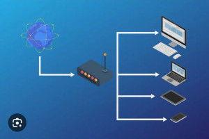 Photo de galerie - Branchement de  Box Internet.