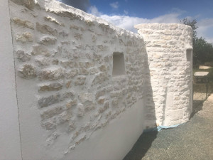 Photo de galerie - Rénovation des  murs en pierre