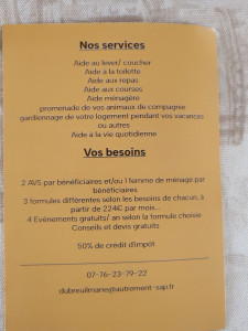 Photo de galerie - Le service à domicile pour tout le monde et à tout âge ?