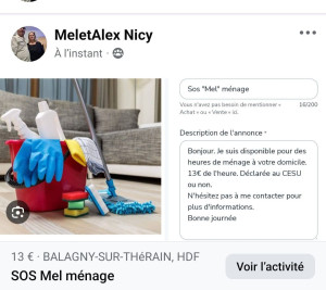 Photo de galerie - Ménage à domicile 