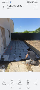 Photo de galerie - Maçonnerie et carrelage posé