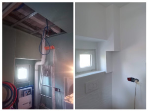 Photo de galerie - Reprise du chantier abandonné sdb